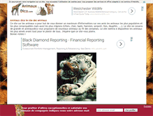 Tablet Screenshot of animauxdico.com